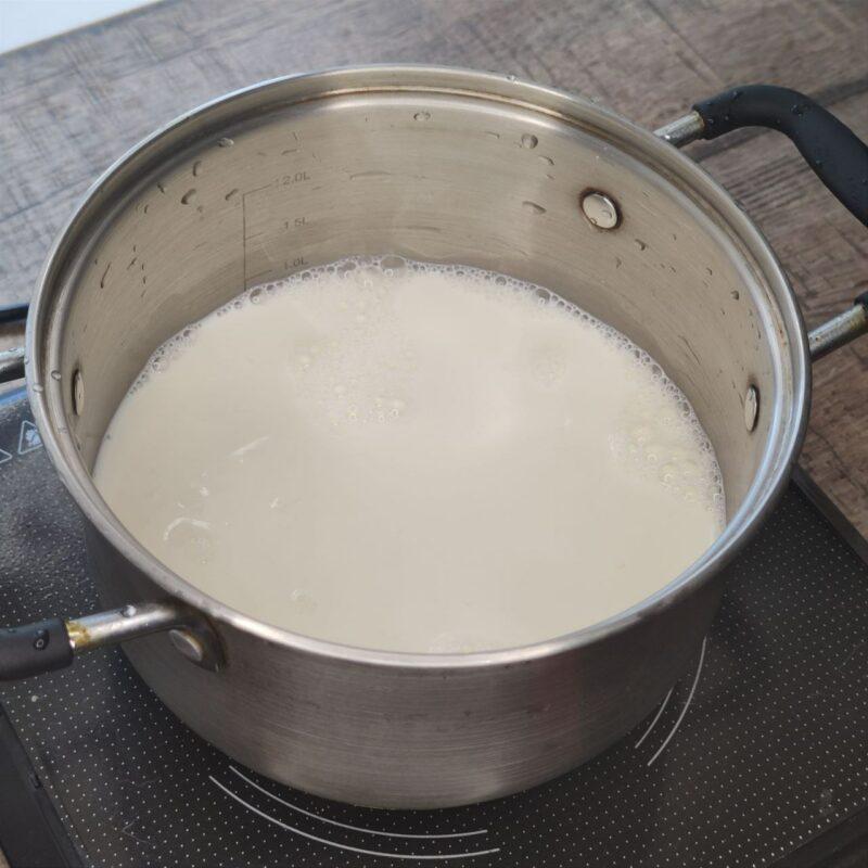 Домашний сыр из молока с уксусом